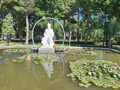 عکس حوض نیلوفر 