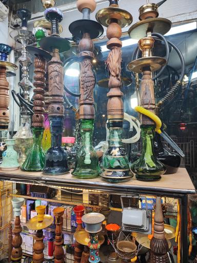 عکس صنایع دستی و قلیان آرمین