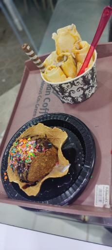 عکس بستنی رژیمی کافه شیرین