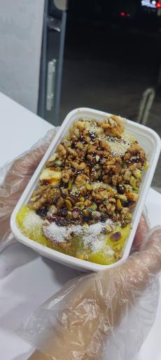 عکس بستنی رژیمی کافه شیرین