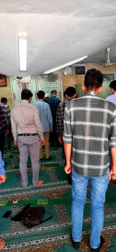 عکس نمازخانه دانشکده مهندسی