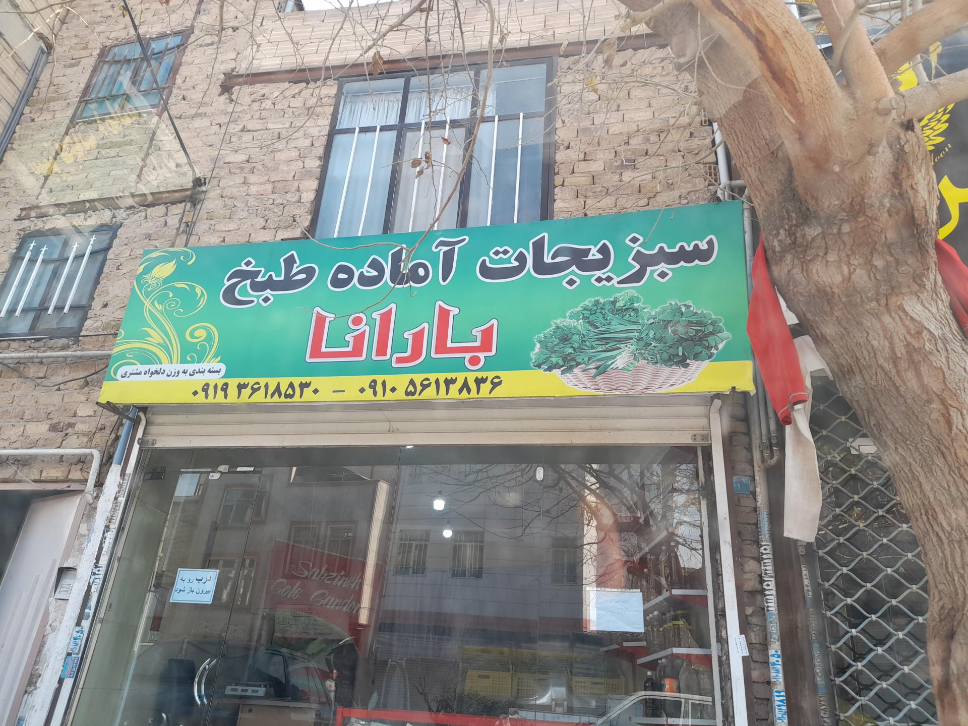 عکس سبزیجات آماده بارانا