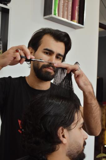 عکس سالن پیرایش مردانه 8