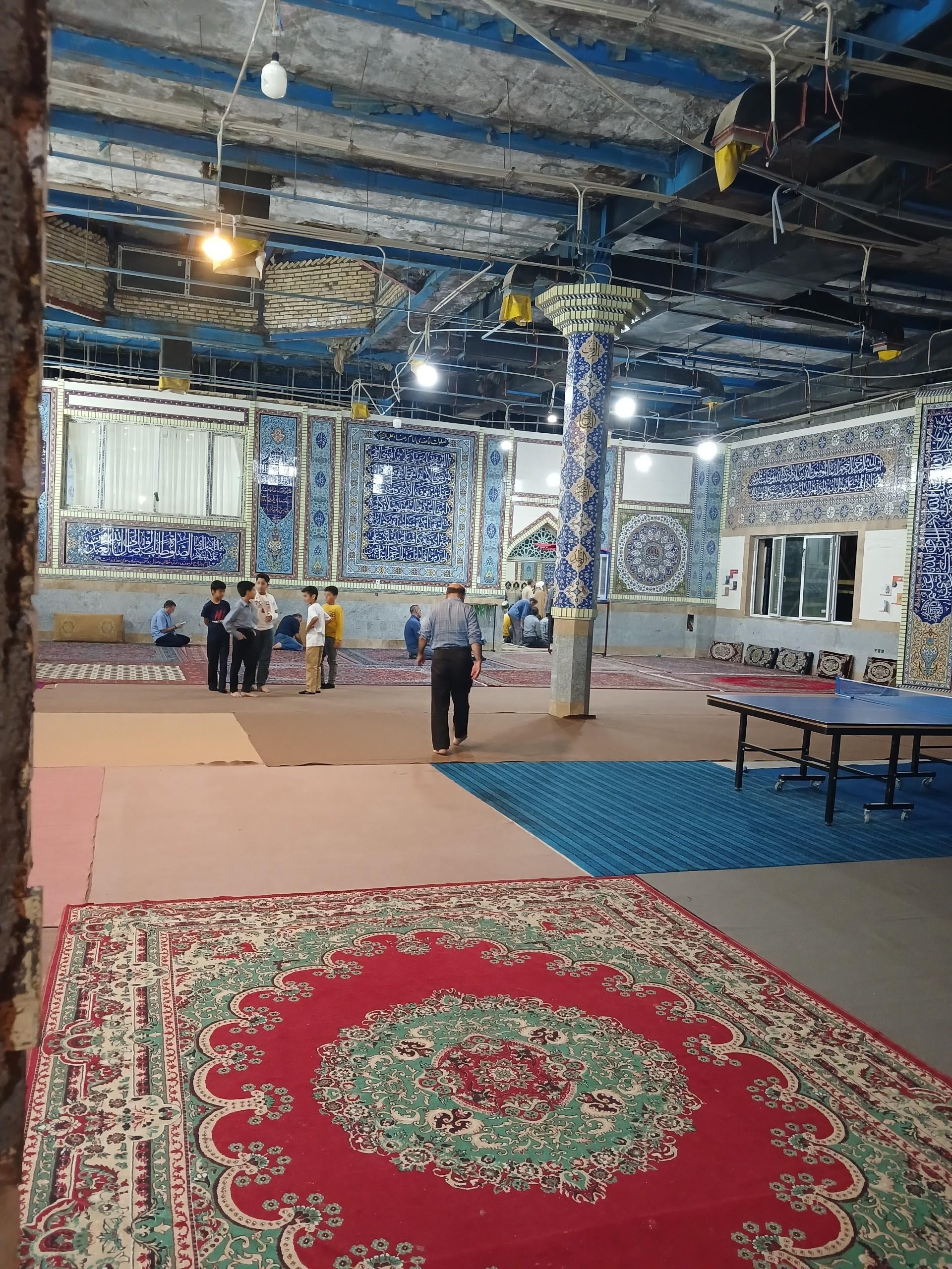 عکس مسجد فاطمه الزهرا 