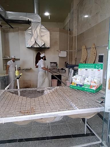 عکس نانوایی سنگکی