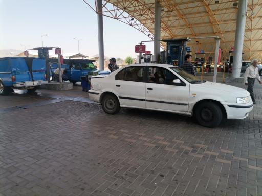 عکس جایگاه بنزین و CNG همای سعادت