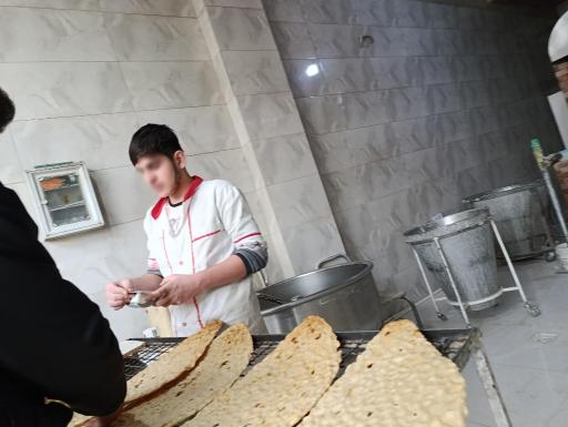 عکس نانوایی سنگکی