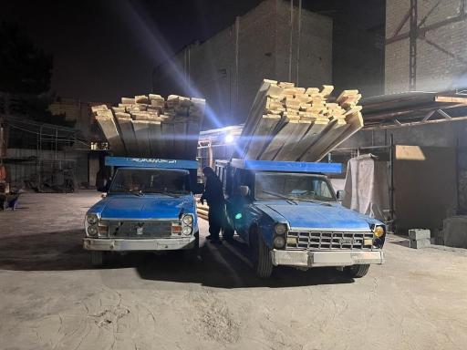 عکس داربست وتخته و بشکه صنعت