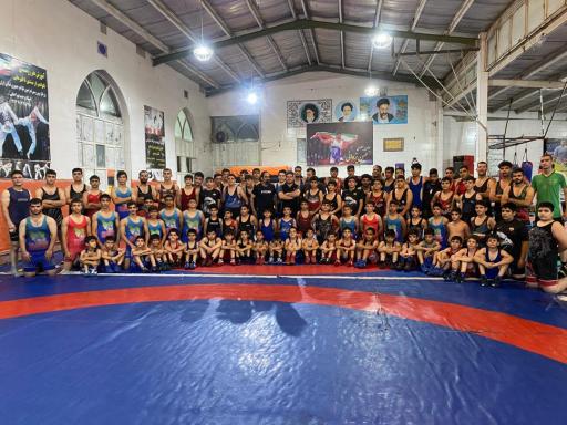 عکس آکادمی کشتی جهان پهلوان محمد طلایی