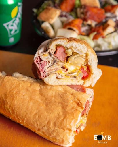 عکس فست فود بمب مهران شعبه ۲