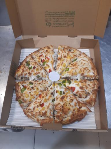 عکس پیتزا ساندویچ تک