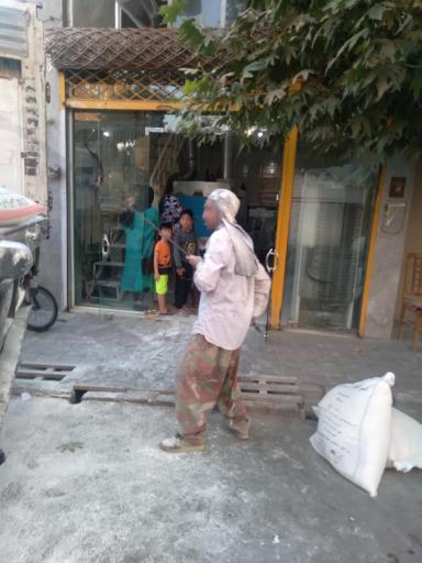 عکس نانوایی لواشی