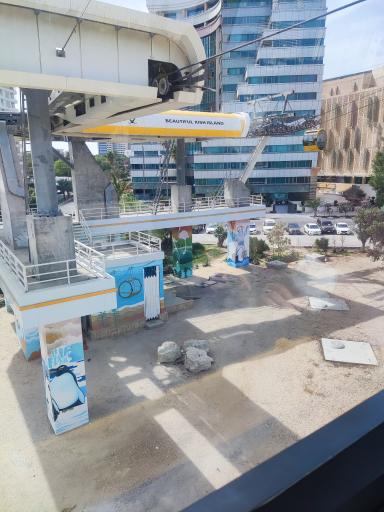 عکس ایستگاه تله کابین میکا کیش