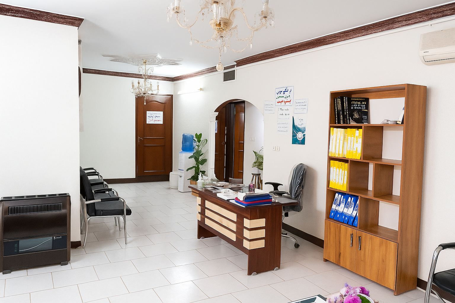 عکس کلینیک زخم نوین