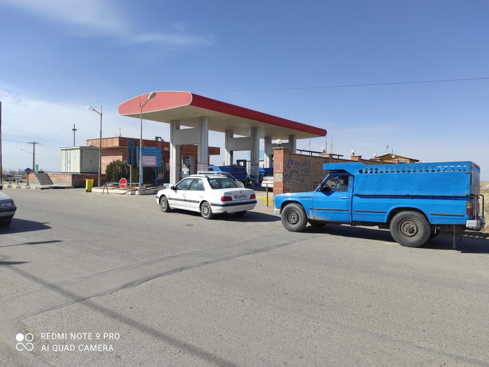 عکس پمپ گاز CNG