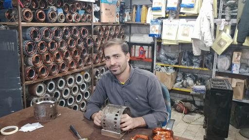 عکس سیم پیچی فلاحی