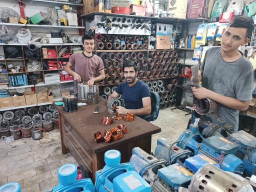 عکس سیم پیچی فلاحی