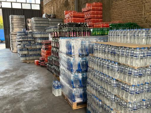 عکس پخش مواد غذایی حسین نیا