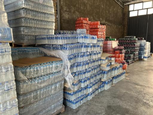 عکس پخش مواد غذایی حسین نیا