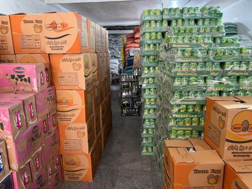 عکس پخش مواد غذایی حسین نیا