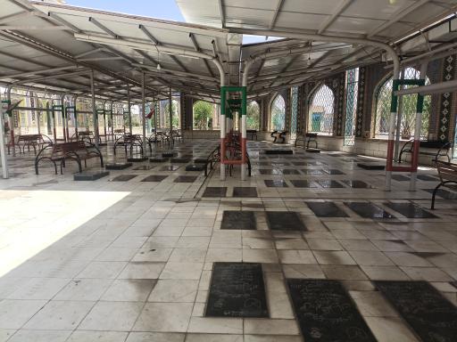 عکس مدفن شهدای امامزاده