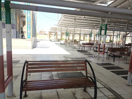 عکس مدفن شهدای امامزاده