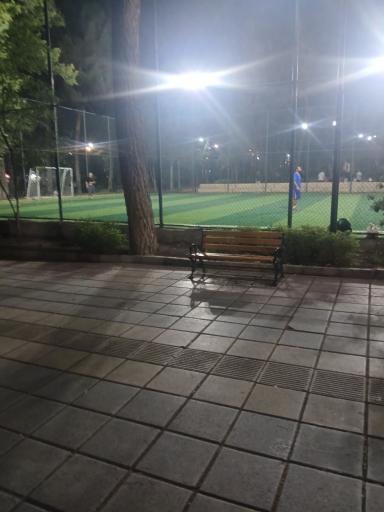 عکس زمین فوتبال پارک سه باندی