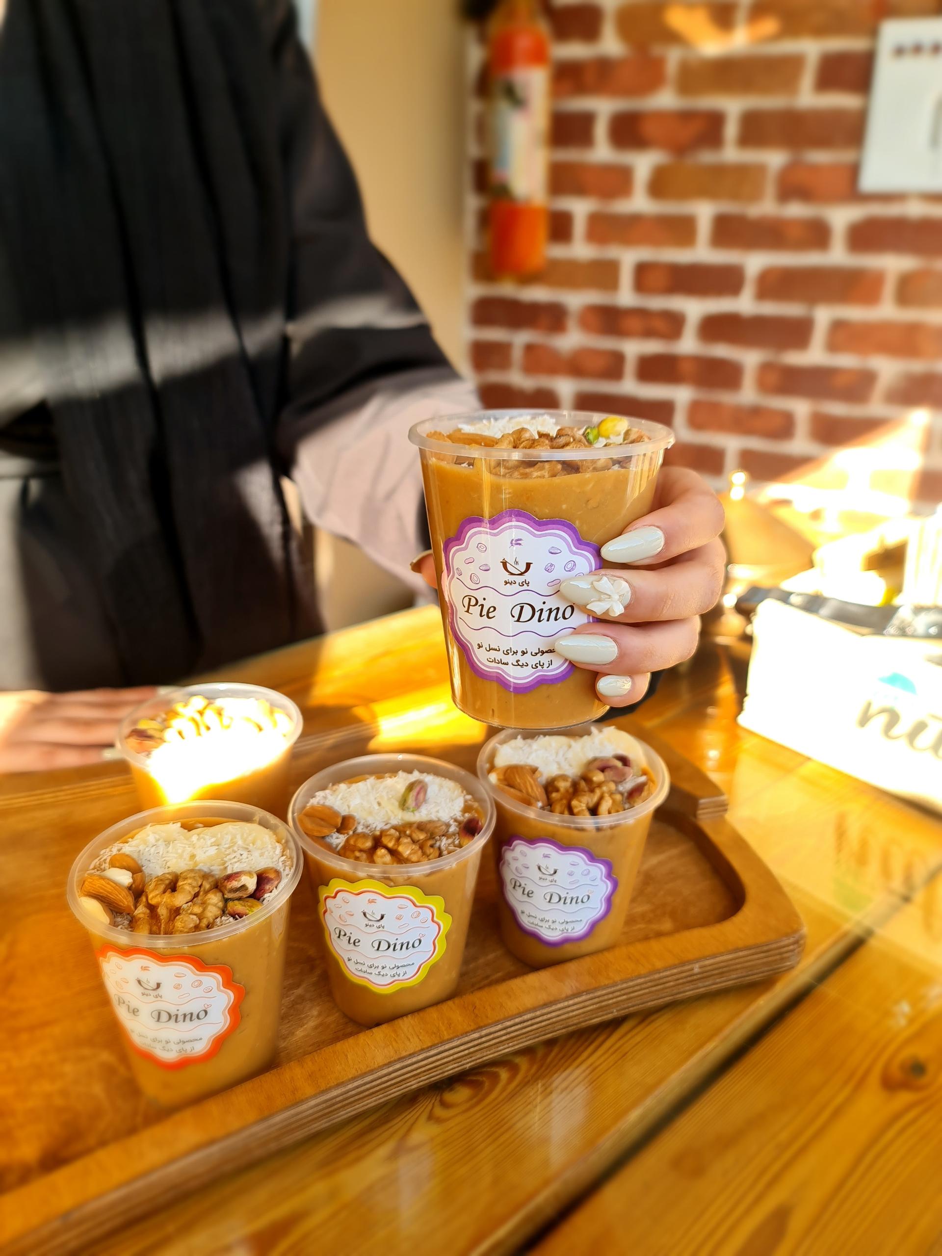 عکس سمنوی سنتی پای دیگ سادات 