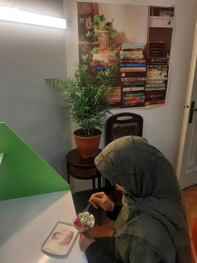 سالن مطالعه الف