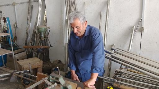 عکس نرده استیل افرا