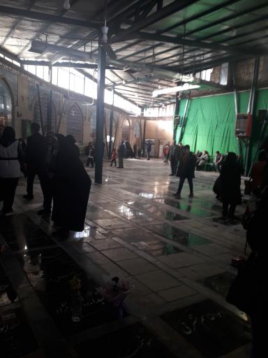 عکس آرامستان مسقف علی بن اشرف