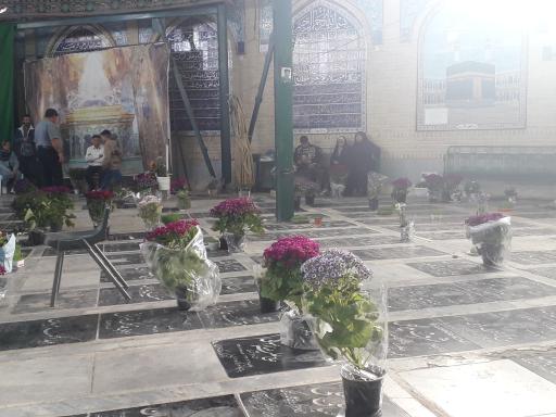 عکس آرامستان مسقف علی بن اشرف