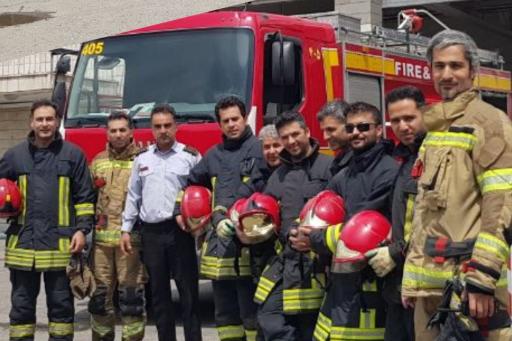 عکس ایستگاه ۵ آتش نشانی