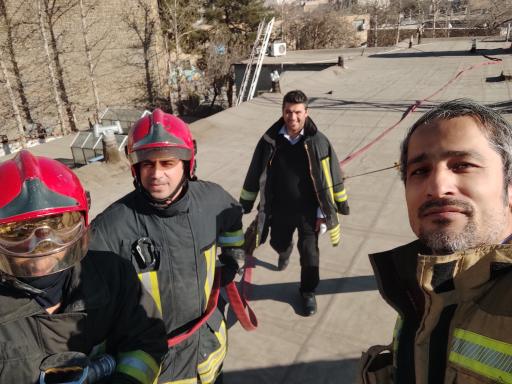 عکس ایستگاه ۵ آتش نشانی