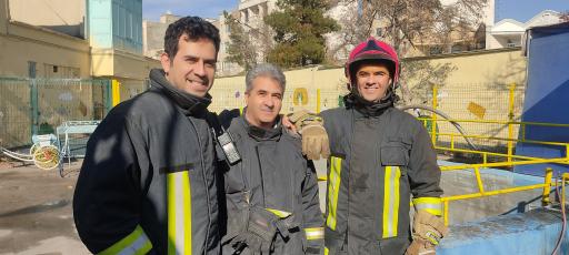 عکس ایستگاه ۵ آتش نشانی