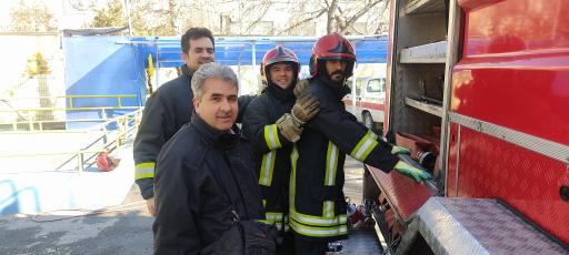 عکس ایستگاه ۵ آتش نشانی