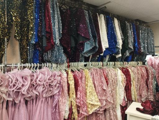 عکس تولید و پخش لباس مجلسی کاظمی