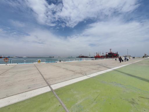 عکس پایانه مسافربری بندر کیش