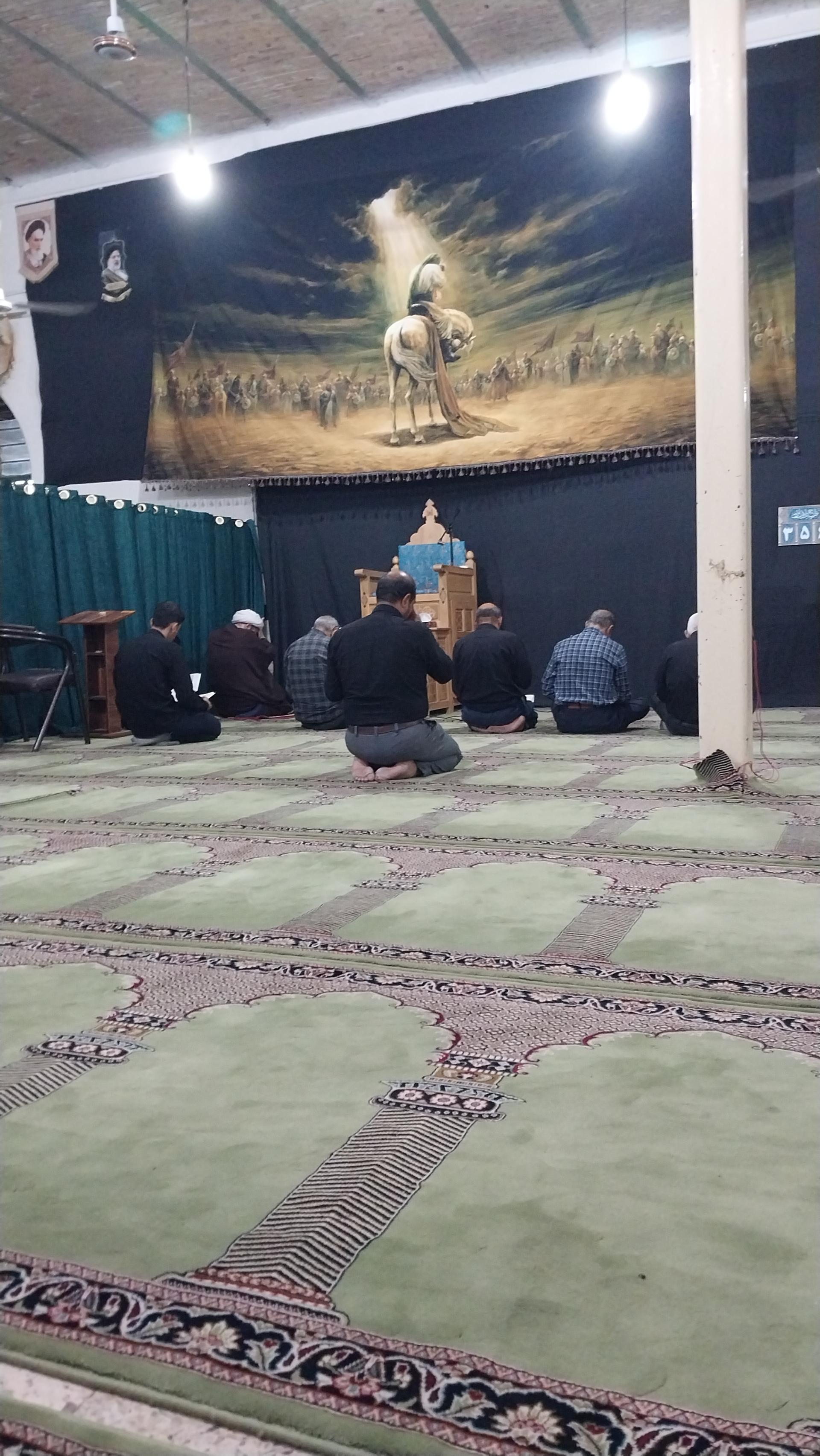 عکس مسجد مهدیه ماهان