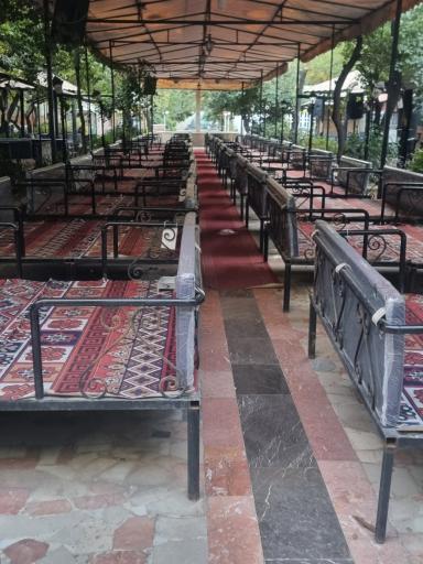 عکس باغ رستوران خالقی