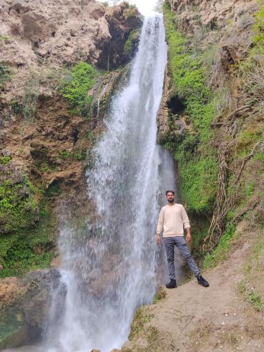عکس آبشار آبگرم کلات