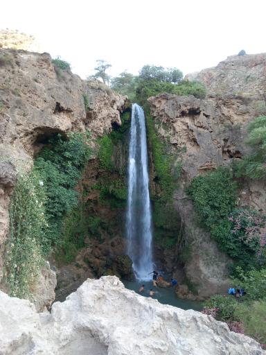 عکس آبشار آبگرم کلات