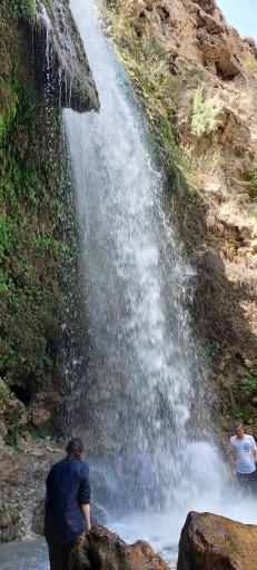 عکس آبشار آبگرم کلات