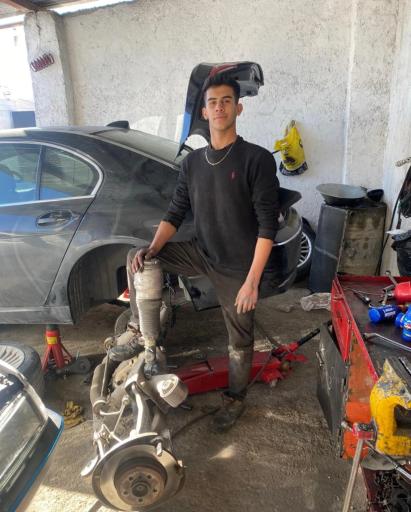 عکس جلوبندی و کمک سازی محمد