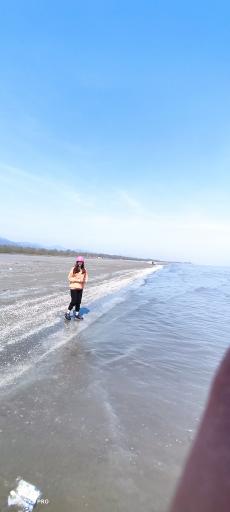 عکس ساحل مخیری آستارا