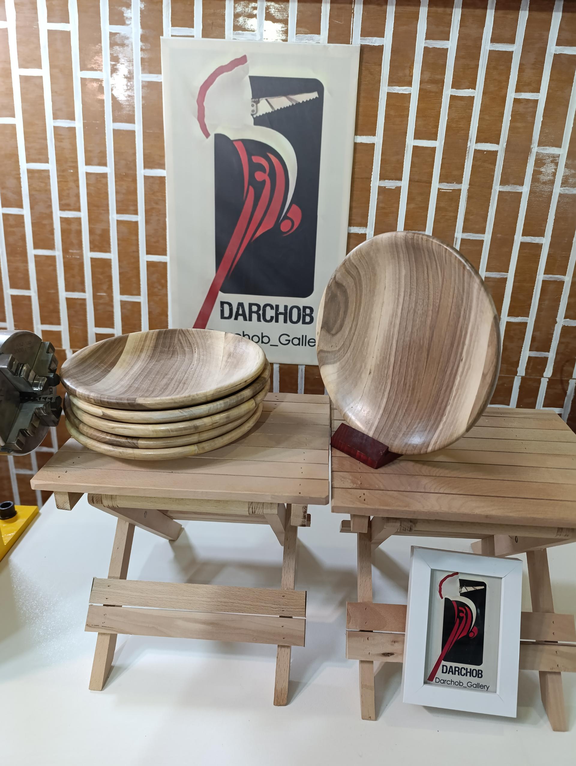 عکس نجاری و ساخت ظروف چوبی گالری دارچوب