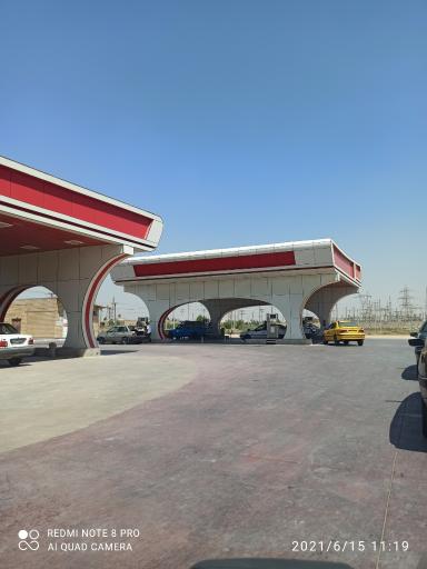 عکس جایگاه مانی و بابا (CNG)