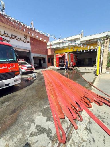 عکس ایستگاه آتش نشانی شماره 74 کوهسار