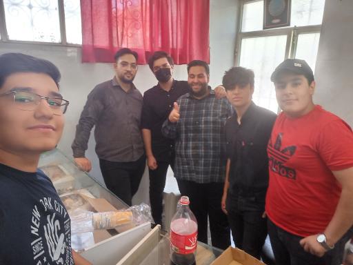 عکس بوفه مدرسه بعثت