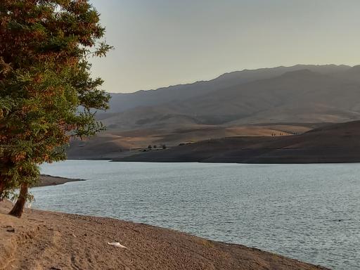 عکس دریاچه سد اکباتان